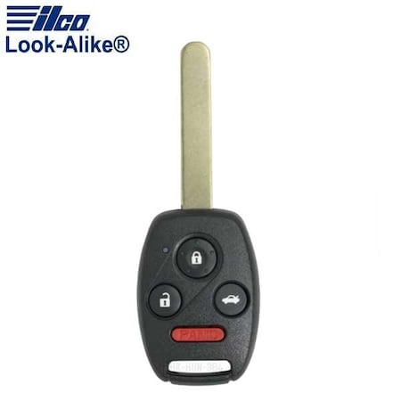 Ilco LAL RHK-HON-4B1 HONDA 4 BUTTON REMOTE HEAD KEY ILCO-AX00010890